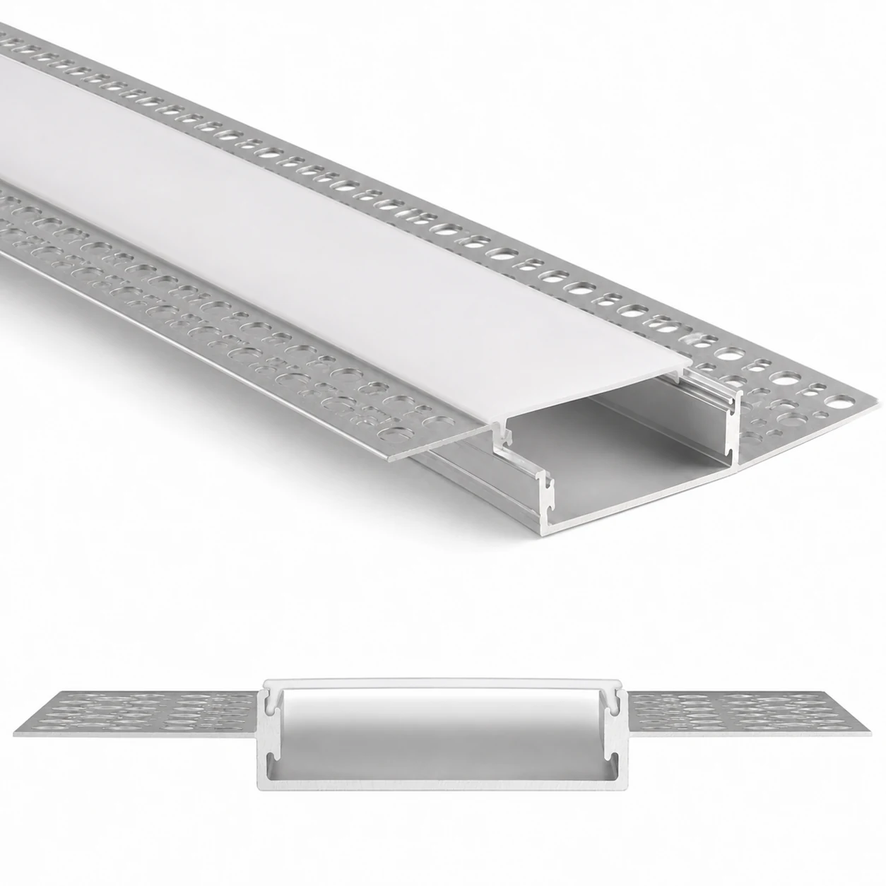 2,2 cm Trimless LED Profil — ölçüye özel kesit ve ürün görseli