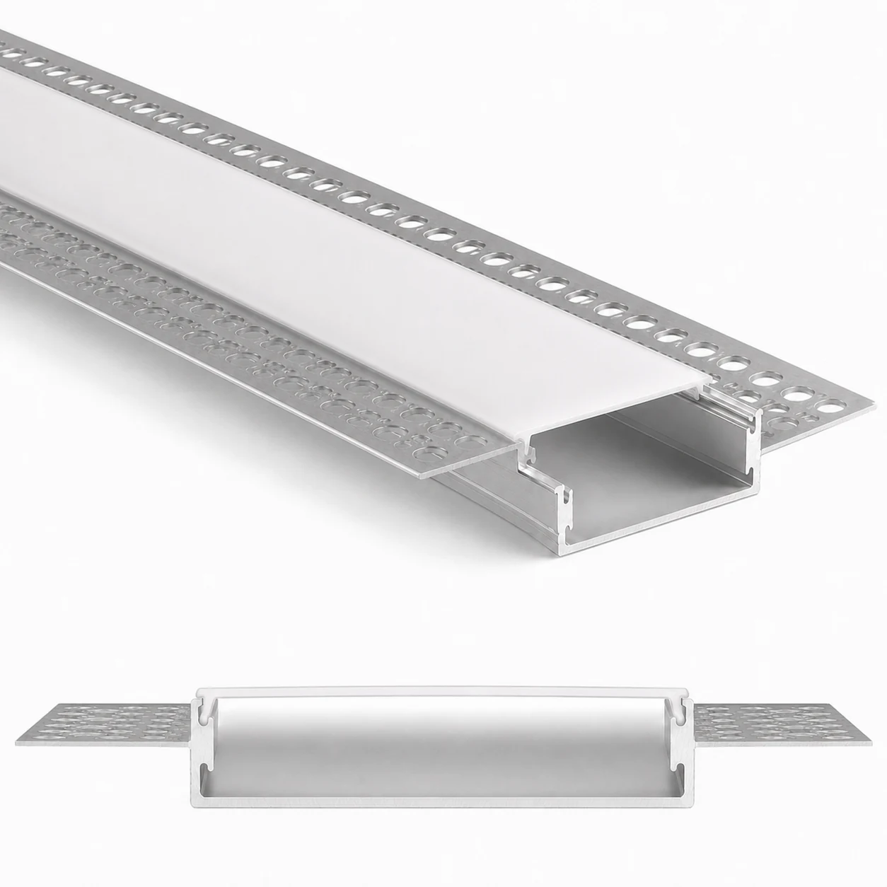 5 cm Trimless LED Profil — ölçüye özel kesit ve ürün görseli