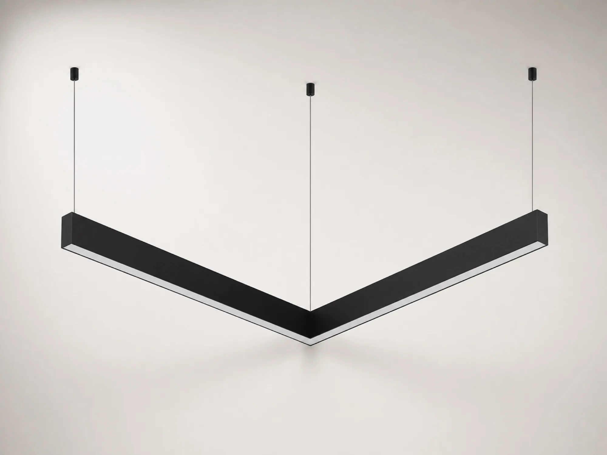 V Formlu Dekoratif LED Lineer Armatür — ürün görseli