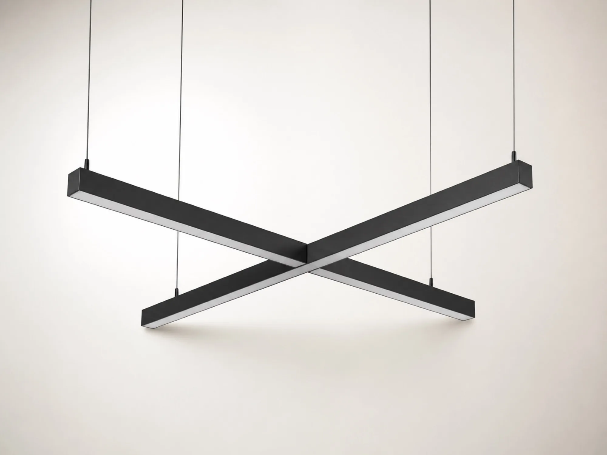 X Formlu Dekoratif LED Lineer Armatür — ürün görseli